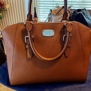 Michael Kors Clara Large Saffiano Leather